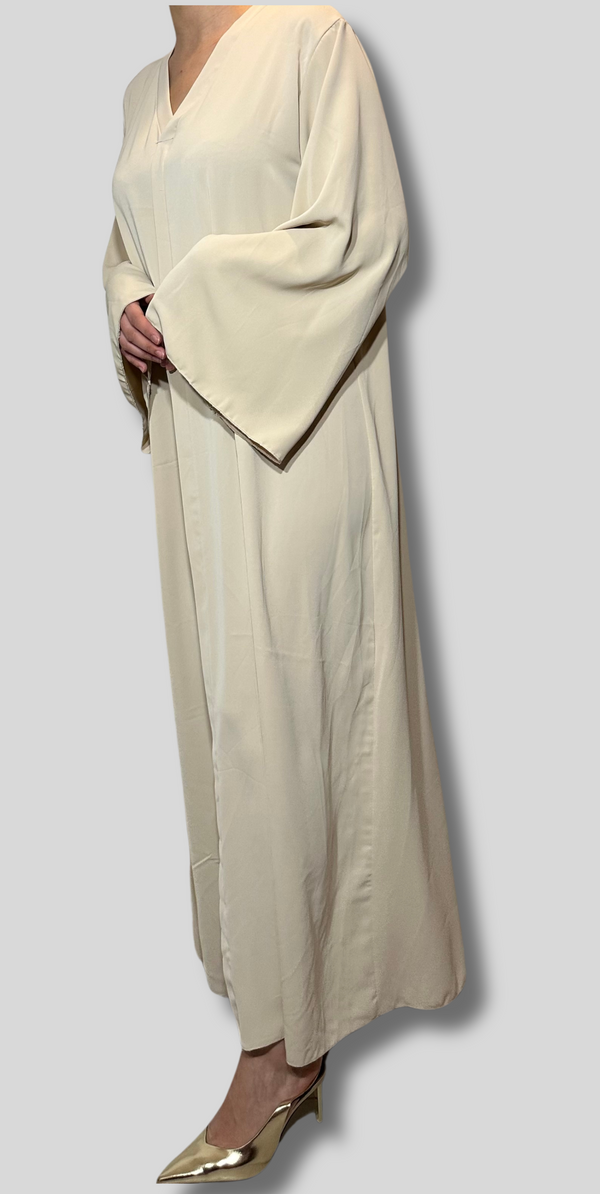 Abaya Soie de Médine - Beige